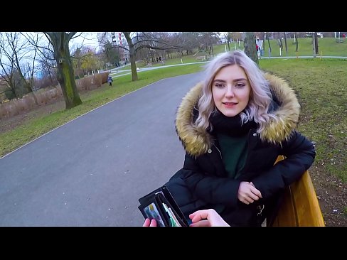 ❤️ Nielaisee tuntemattoman kuumaa spermaa rahasta - suihinotto puistossa Eva Elfieltä ❤️❌ Porno at us ❌❤